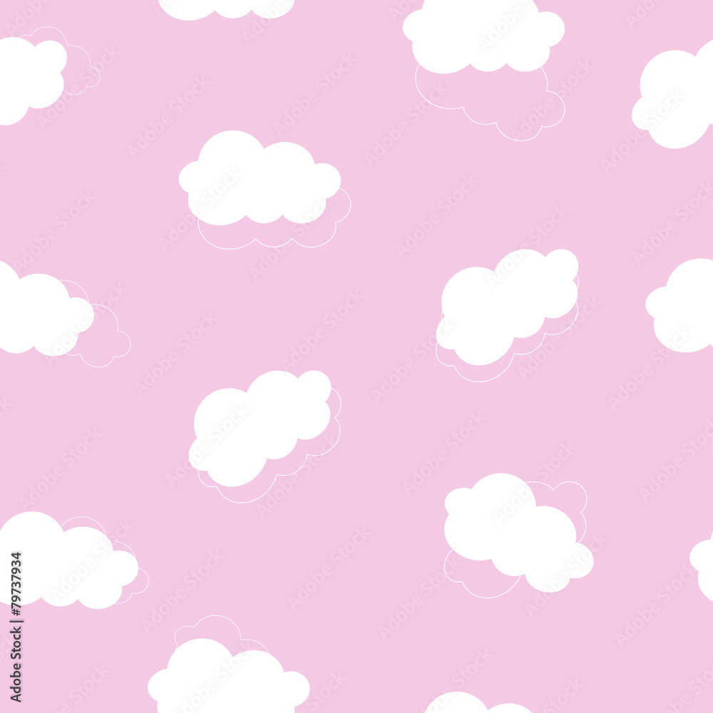Seamless pattern baby  background