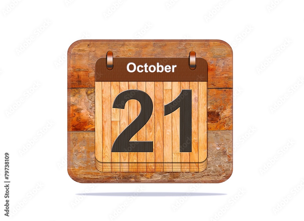 October 21. October 21.