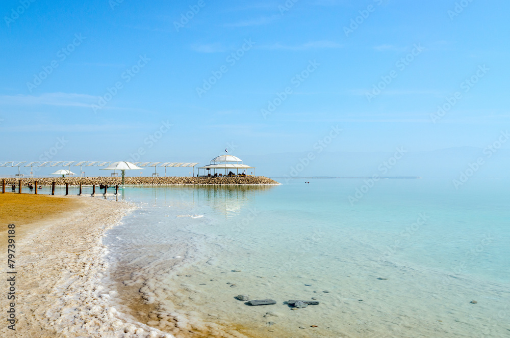 Israel, the coast of the Dead Sea