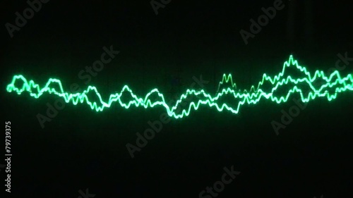 Low frequency on an oscilloscope 05 photo