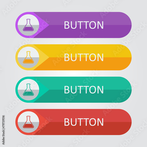 Vector buttonbeaker