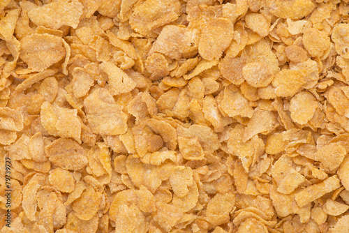 Close up of cornflakes