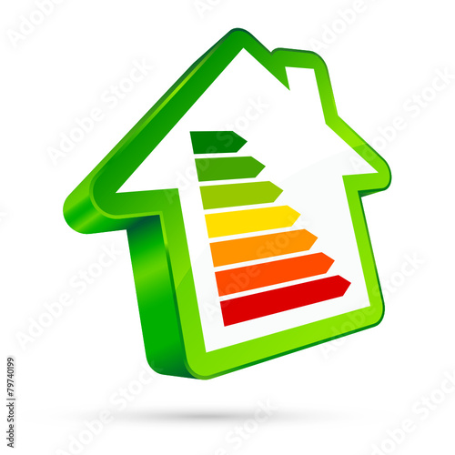 House Icon Energy Green
