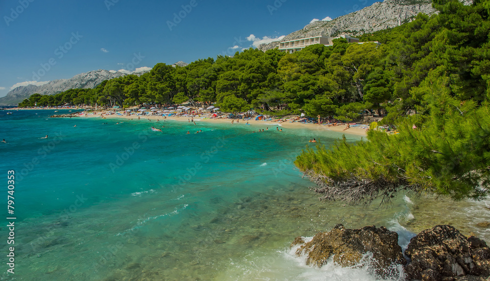 Brela beach, Croatia