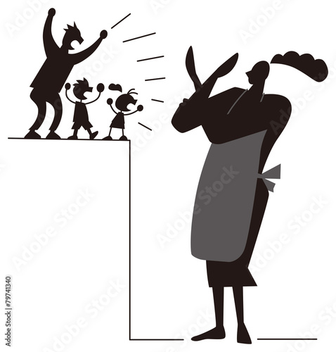 家族からの要求を断る主婦