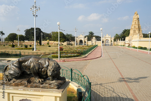 Sri Bhuvaneshwari temple close to Mysore palace photo