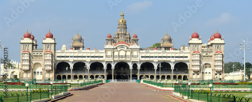 The ancient Mysore palace photo