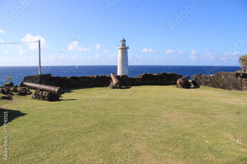 Cuadro en lienzo Vieux Fort - Guadeloupe - Janv.2015