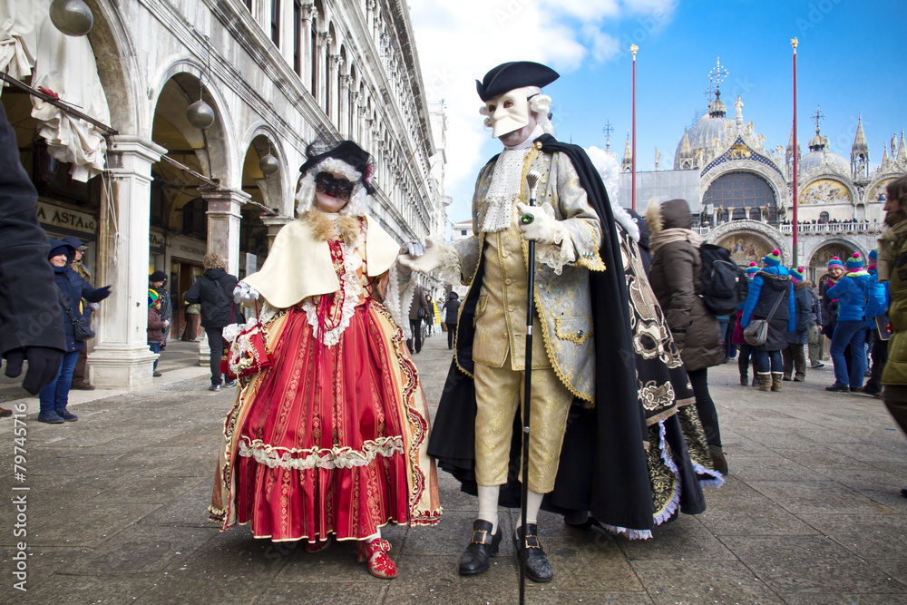 Naklejka premium Carnival of Venice