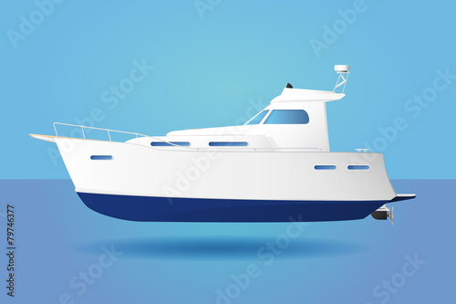 Large Motor Boat