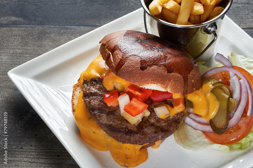 Gourmet Hamburger