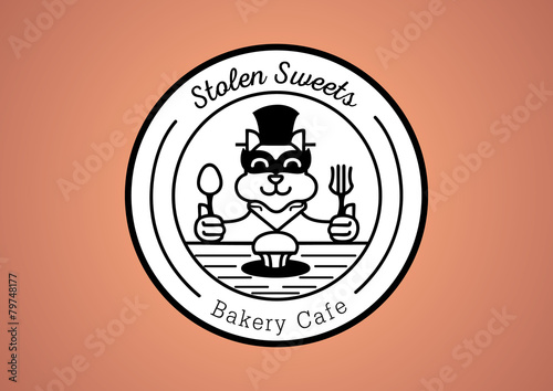 thief cat bakery logo