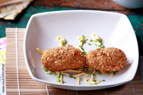 seafood croquette