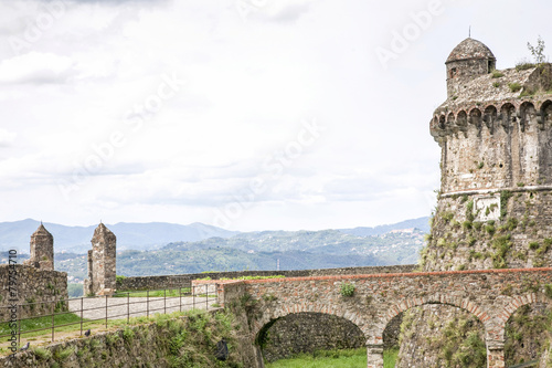 Quadro su tela Festung Sarzanello