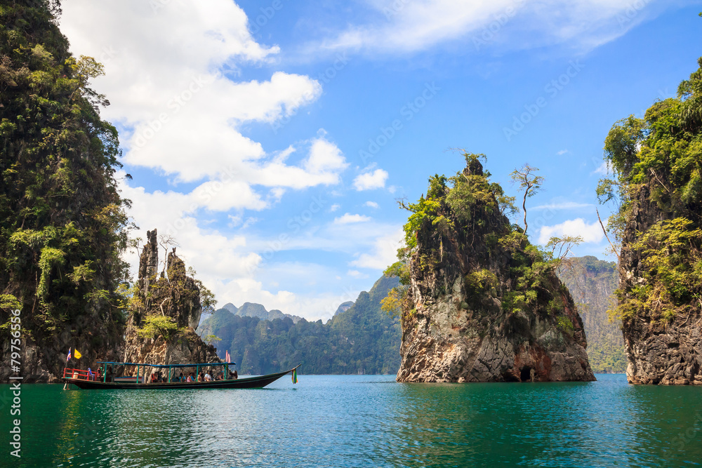 Rocks in Khao Sok National Park, Thailand. Rocks in Khao Sok National Park, Thailand.