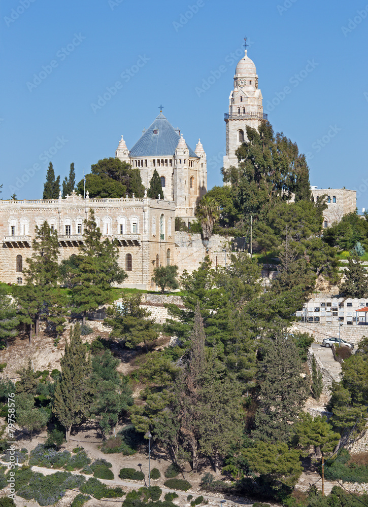 Jerusalem - Dormition abbey church.