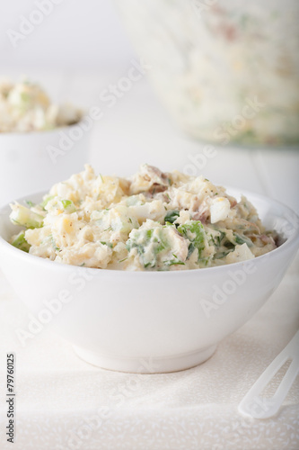 fresh homemade potato salad