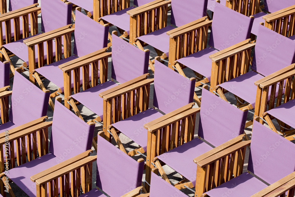 Fototapeta premium Empty Chairs