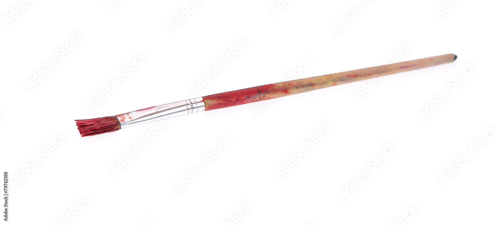 Fototapeta premium Paintbrush isolated on white