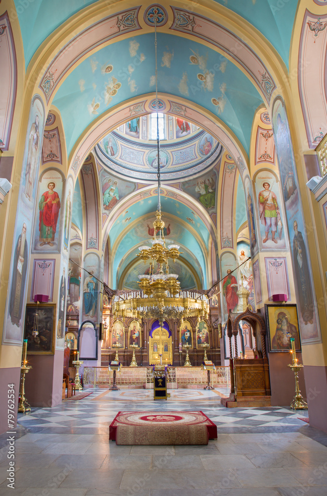 Jerusalem - Russian orthodox cathedral of Holy Trinity