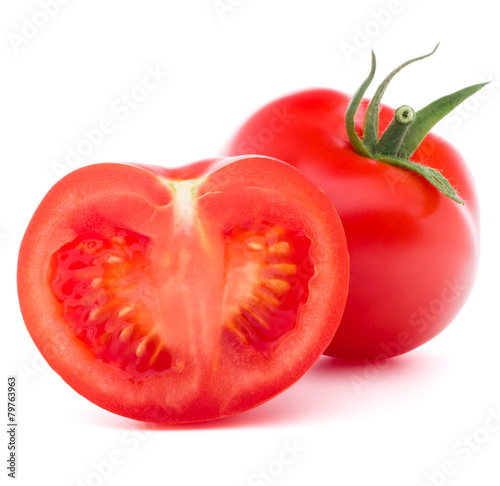 Wallpaper Mural Tomato vegetable isolated on white background cutout Torontodigital.ca