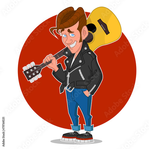 Man with a guitar
