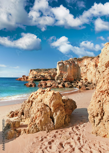 Golden beaches of Albufeira