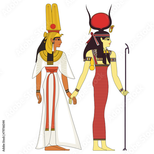 figures of ancient egypt deities