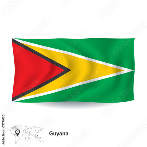 Free Download Flag of Guyana - GFXLoad