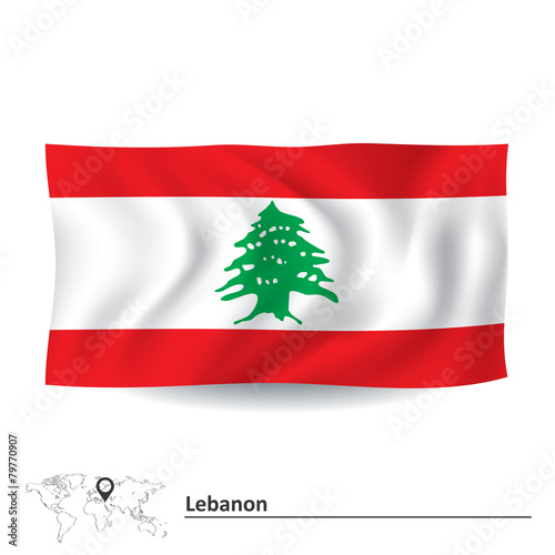 Free Download Flag of Lebanon - GFXLoad