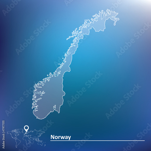 Map of Norway