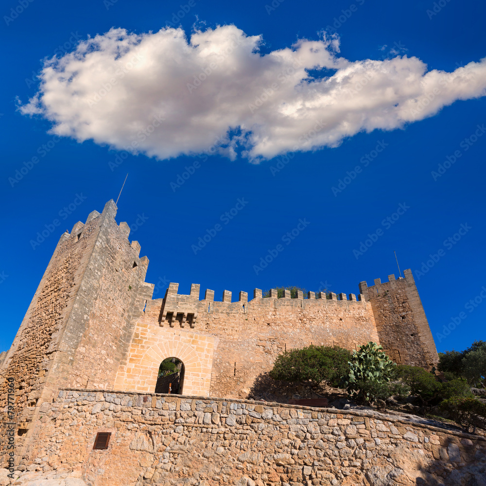 Majorca Capdepera Castle Castell in Mallorca