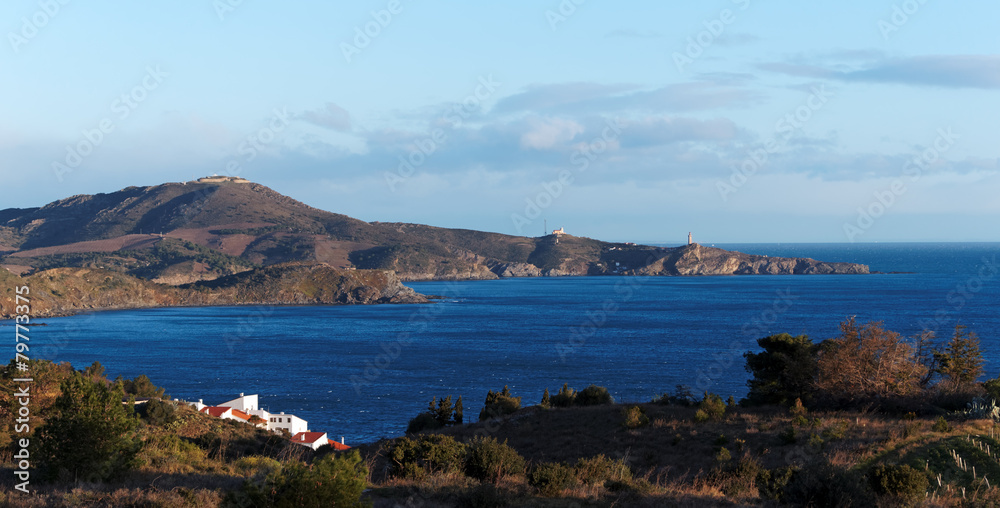 Fototapeta premium Côte vermeille, pays catalan