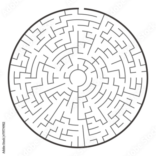 big circular maze