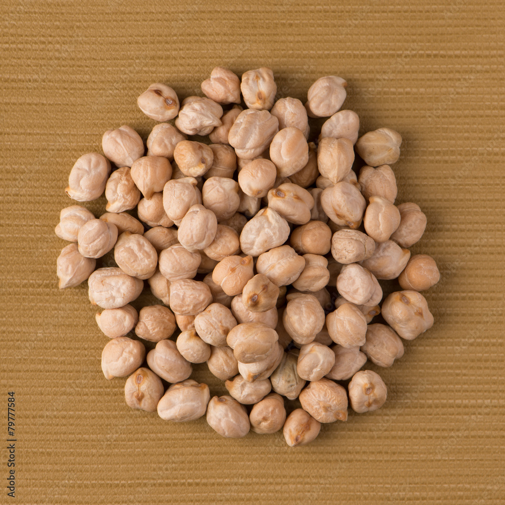 Circle of chickpeas Circle of chickpeas