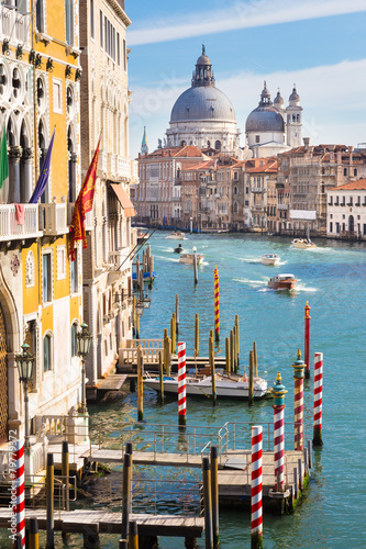 Grand Canal in Venice, Italy.