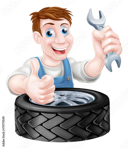 Tyre and Spanner Mechanic