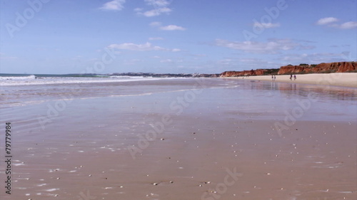 Vilamoura Atlantic coast at Rocha Baixinha Beach photo