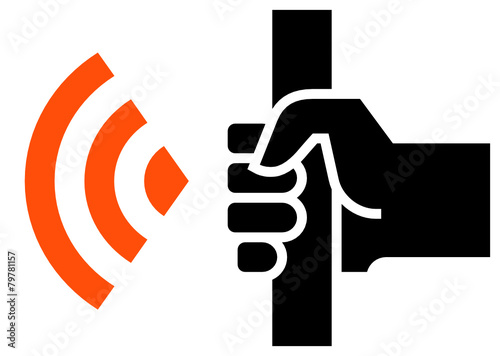 WiFi in public transport icon