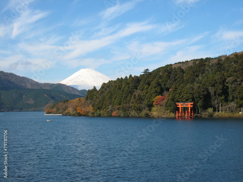 Mt.Fuji at Lake Ashi