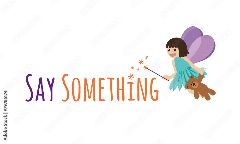 Sweet Fairy Illustration Logo Sweet Fairy Illustration Logo