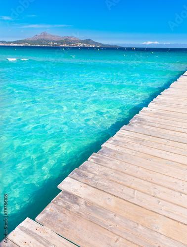 Majorca Platja de Muro beach Alcudia bay Mallorca © lunamarina