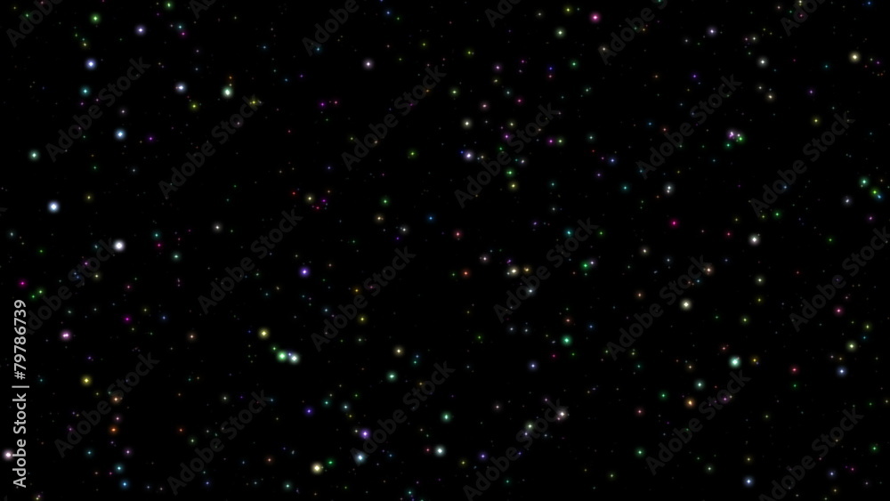 Twinkling stars abstract background, colorful Twinkling stars abstract background, colorful