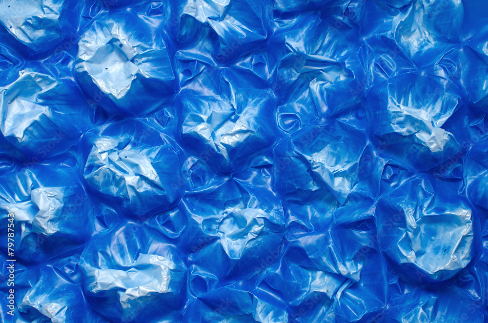 Obraz premium Blue plastic palett