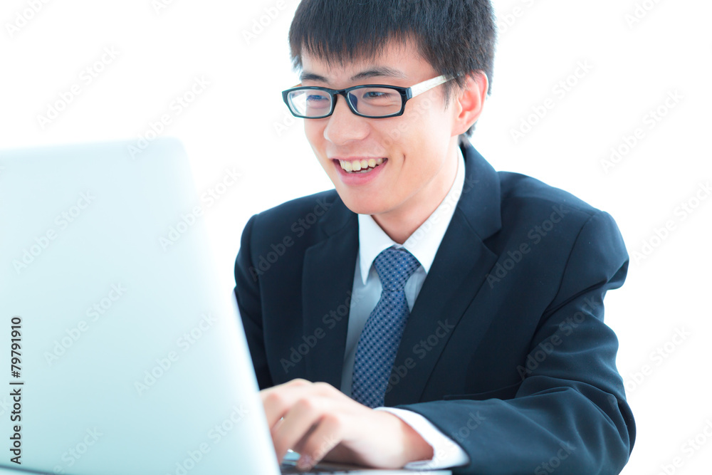 Businessman analyzing investment charts. Accounting Businessman analyzing investment charts. Accounting