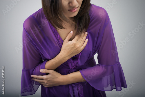 Heart attack symptom photo