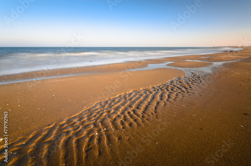 Spiaggia invernale