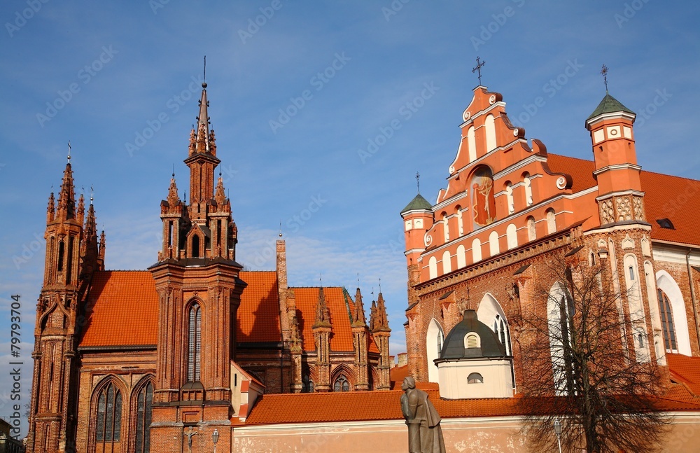 Obraz premium St.Anne and Bernardine Churches