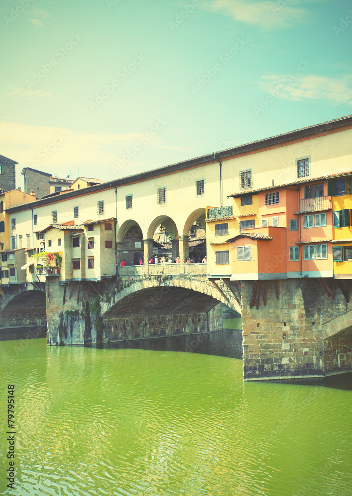 Old bridge in Florence