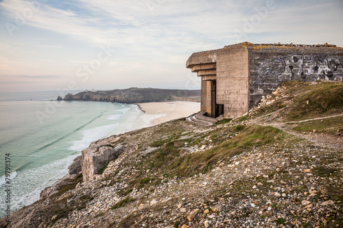 Coastal WWII Landmark in France